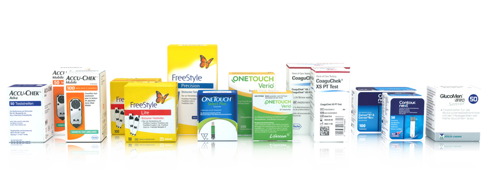 Teststreifen | Sortimentsübersicht